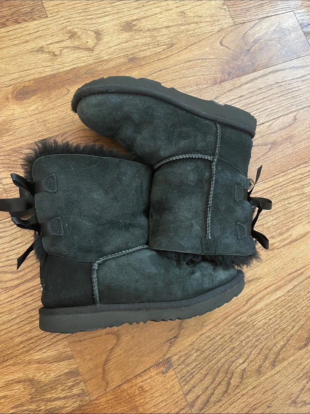 UGG black suede